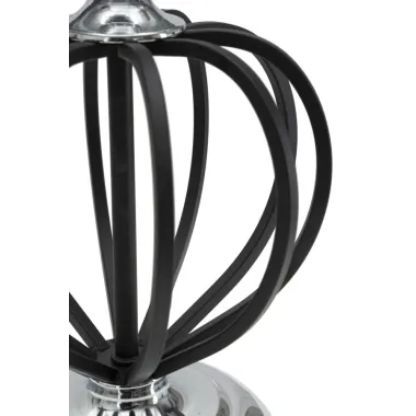 LAMPA STOŁOWA Darky Silver 28X44,5 cm